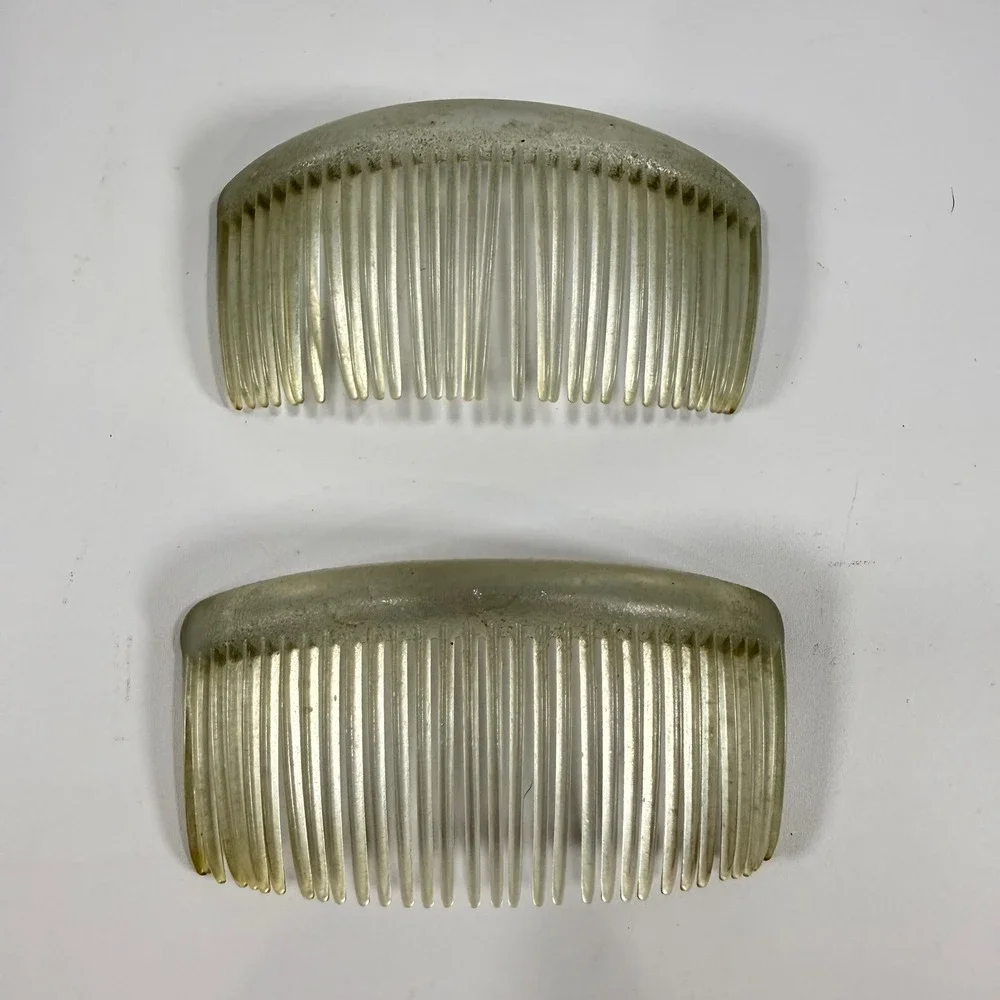 VTG Set of 2 Tilco Hair Side Combs 3